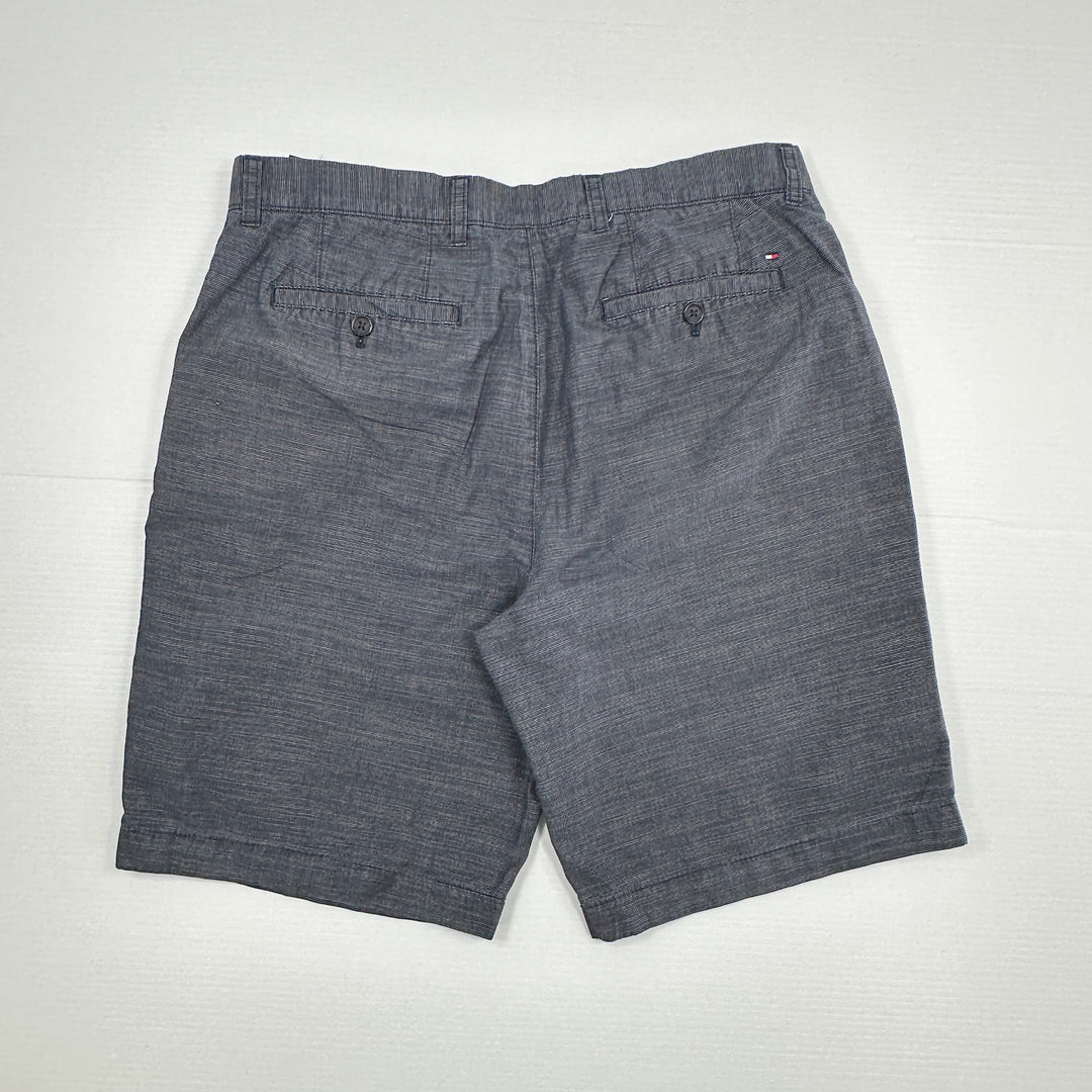 Tommy Hilfiger Men's Striped Cotton Shorts - 34x10