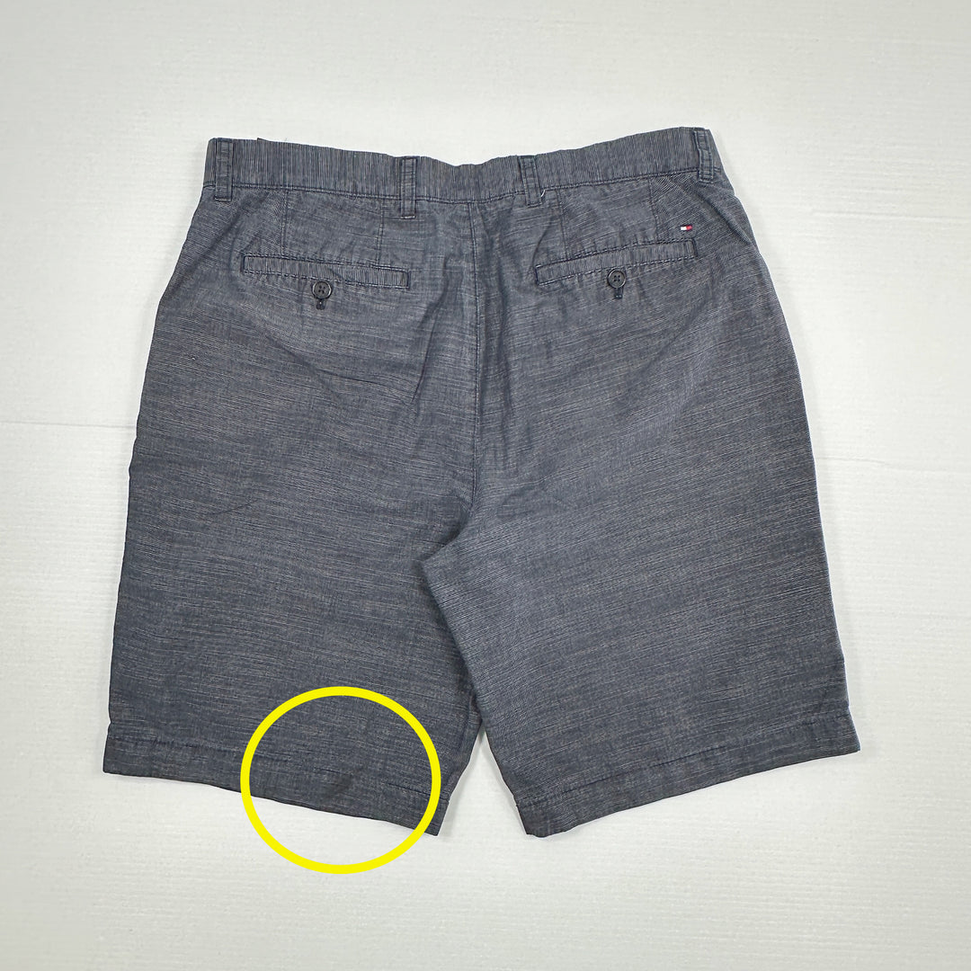 Tommy Hilfiger Men's Striped Cotton Shorts - 34x10