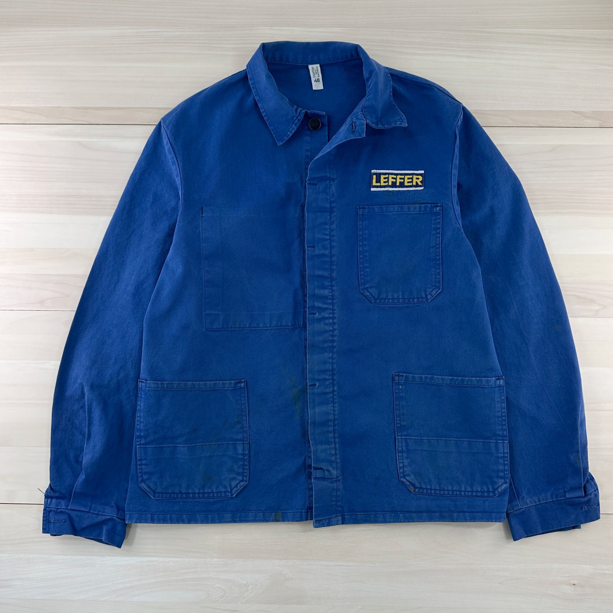 Thrashed Vintage European Chore Jacket - Men's Medium