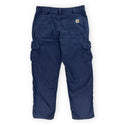 Carhartt FR Navy Cargo Pants Original fit - Men's 36x32 Great Lakes Reclaimed Denim
