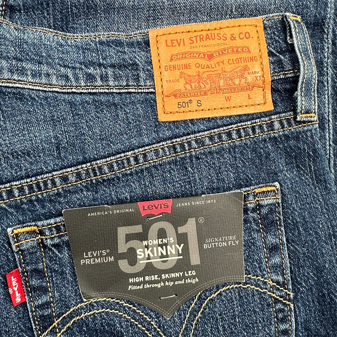 Levi's Premium Women's 32x30 Skinny 501 Jeans - New with Tags