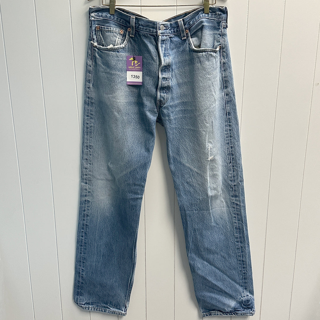 Levi's Vintage 501 Straight Leg Jeans - USA - 40x36 (Actual 38x34)