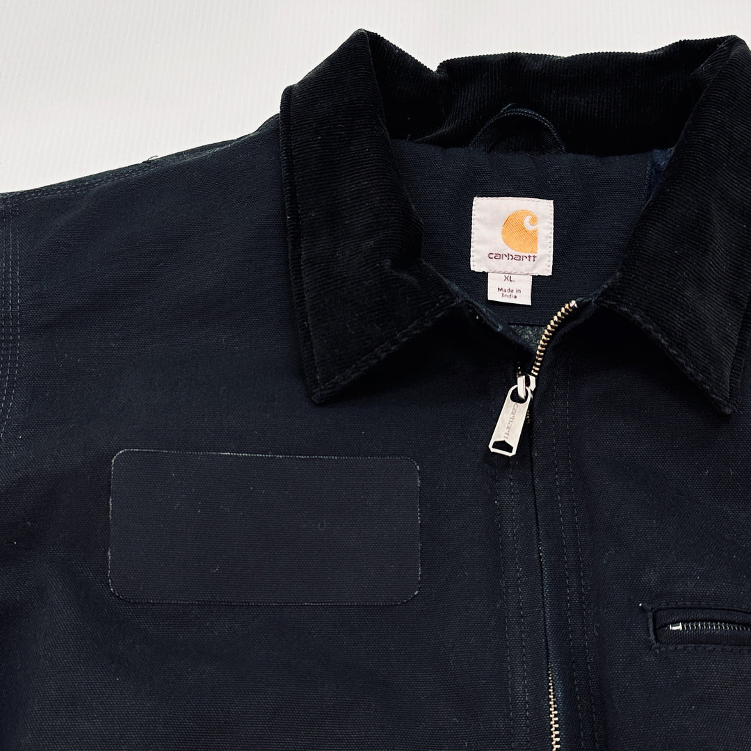 Carhartt Men's Black Blanket Lined Detroit Jacket - 103828 BLK - XL