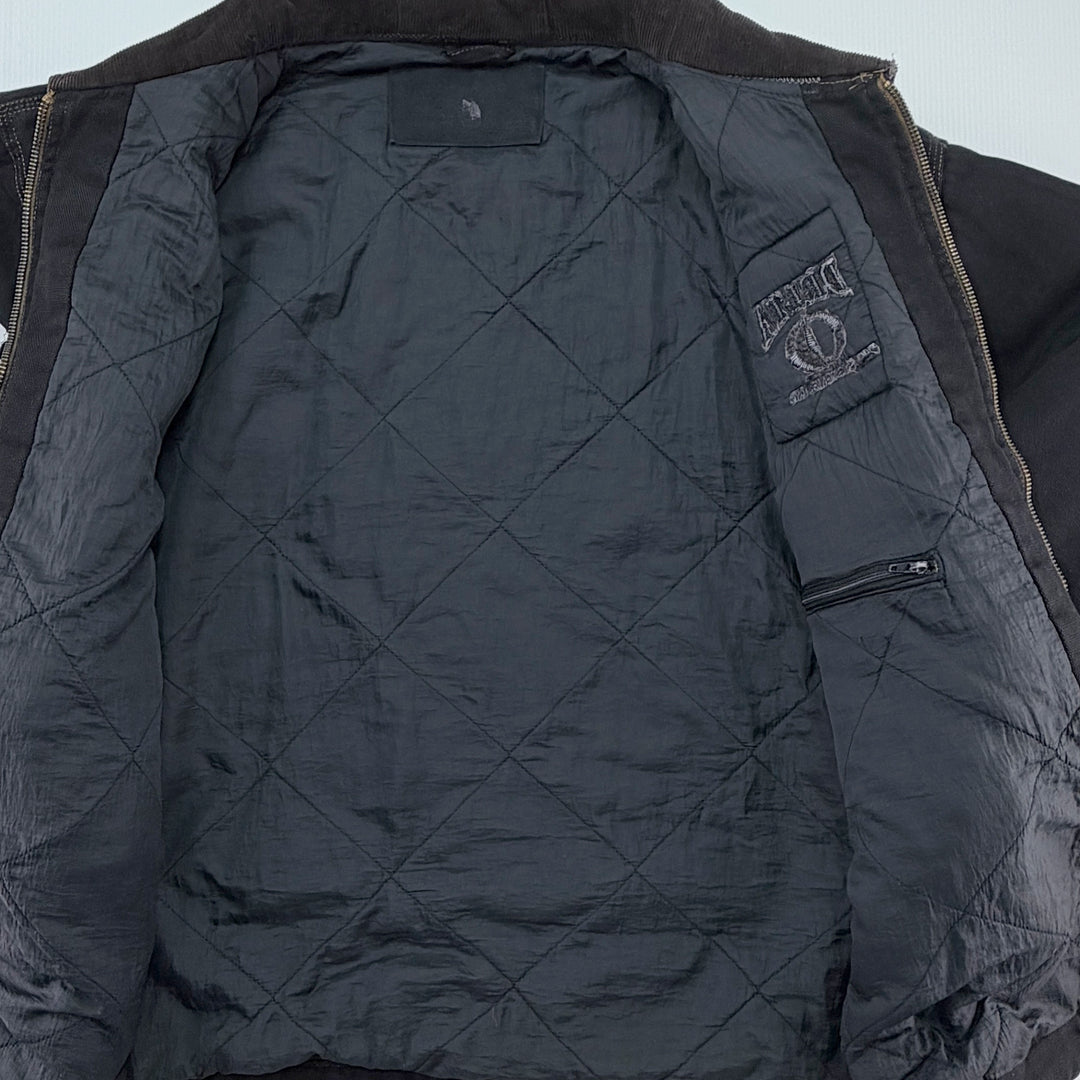 Custom Recycled Garment Dyed Worn Workwear Jacket - One of a Kind - 2XL