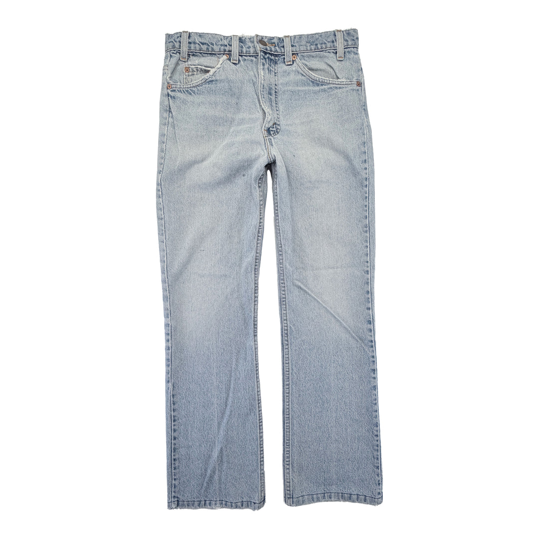 Vintage 90s Levi's 517 Boot Cut Jeans - Orange Tab - USA - 30x29