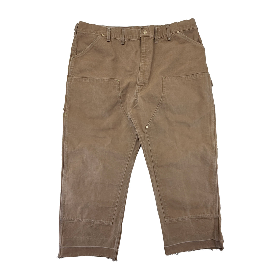 Vintage 1989 Carhartt Brown Duck Double Knee Pants - Men's 44