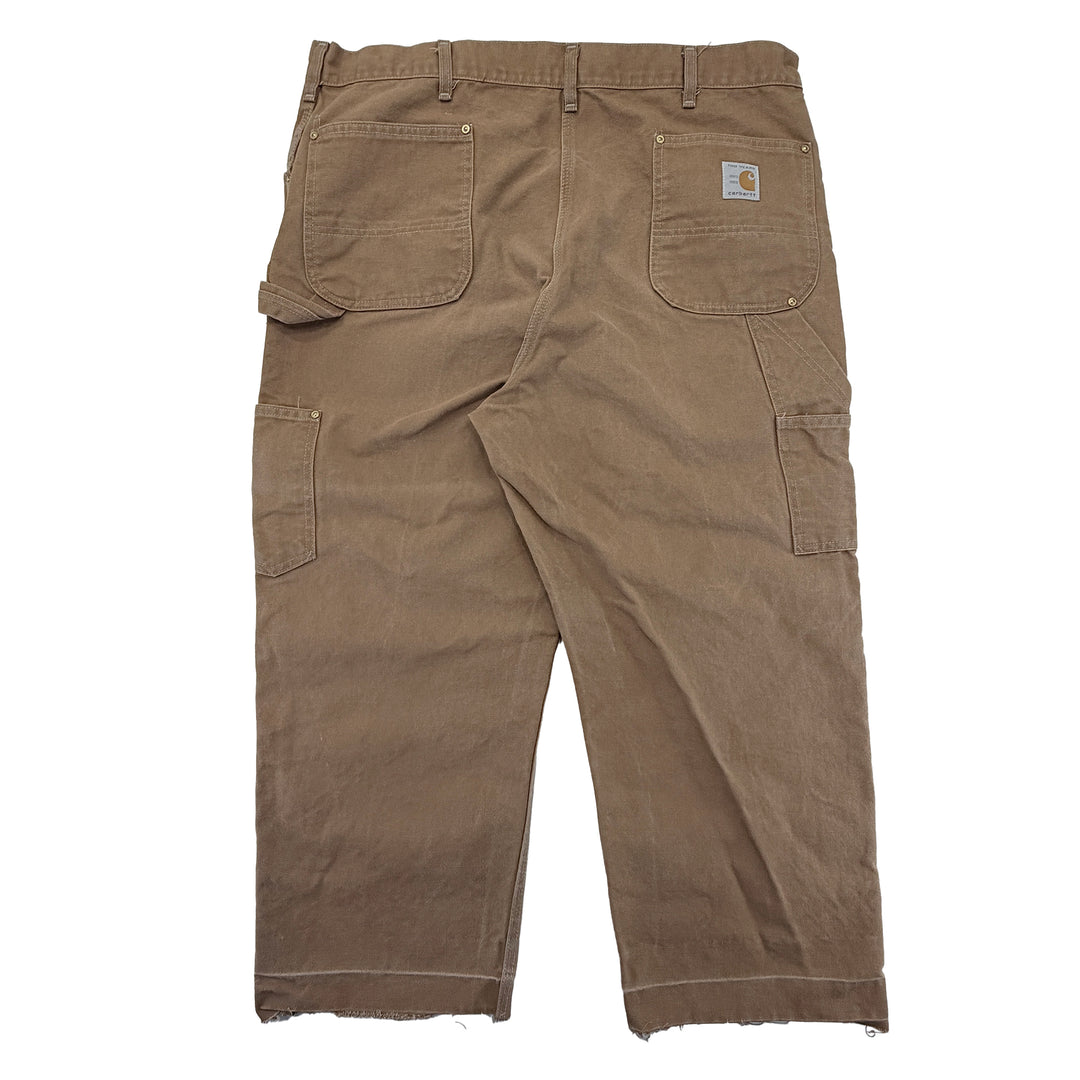 Vintage 1989 Carhartt Brown Duck Double Knee Pants - Men's 44