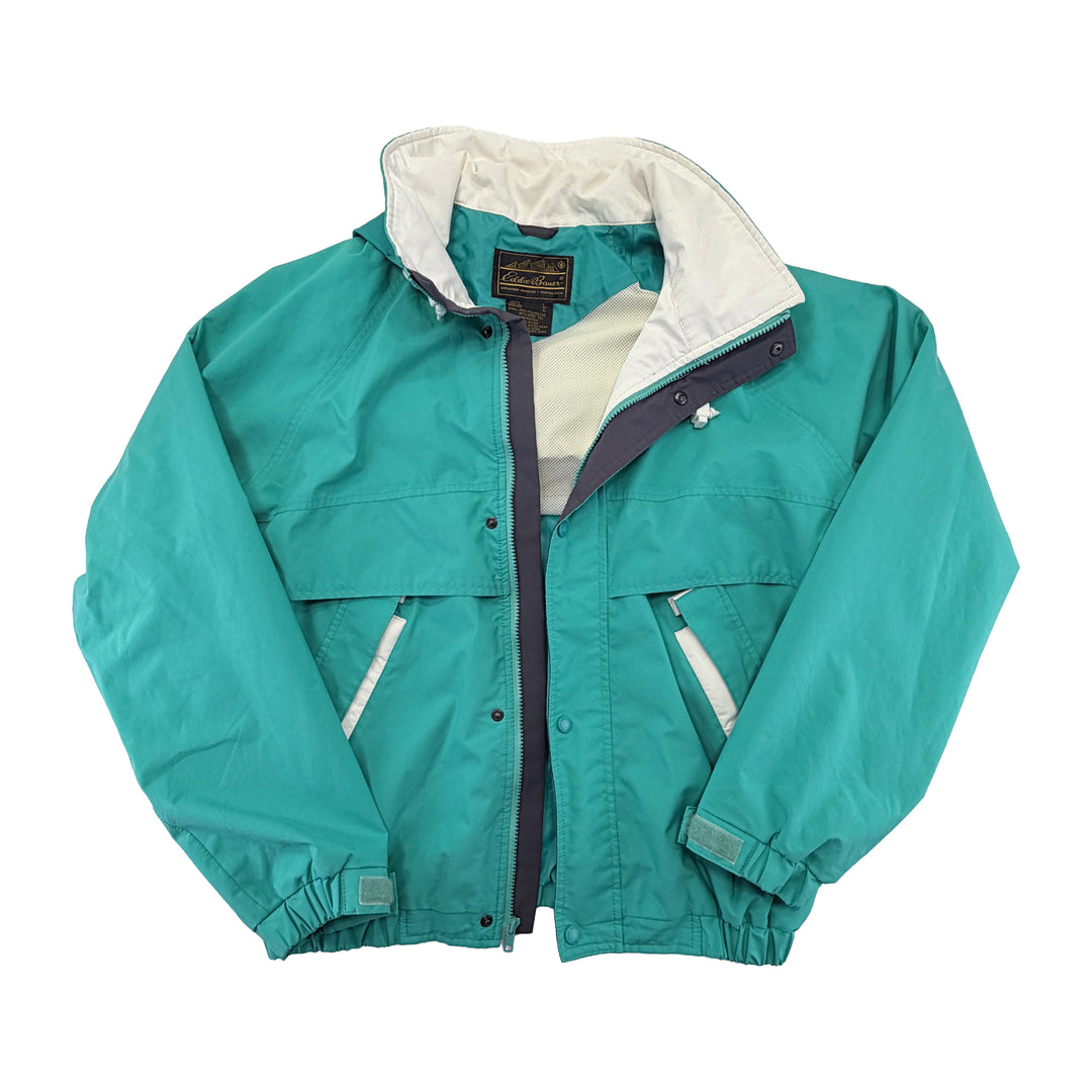 Vintage Eddie Bauer Gore-Tex Zip Up Jacket - Men's Large