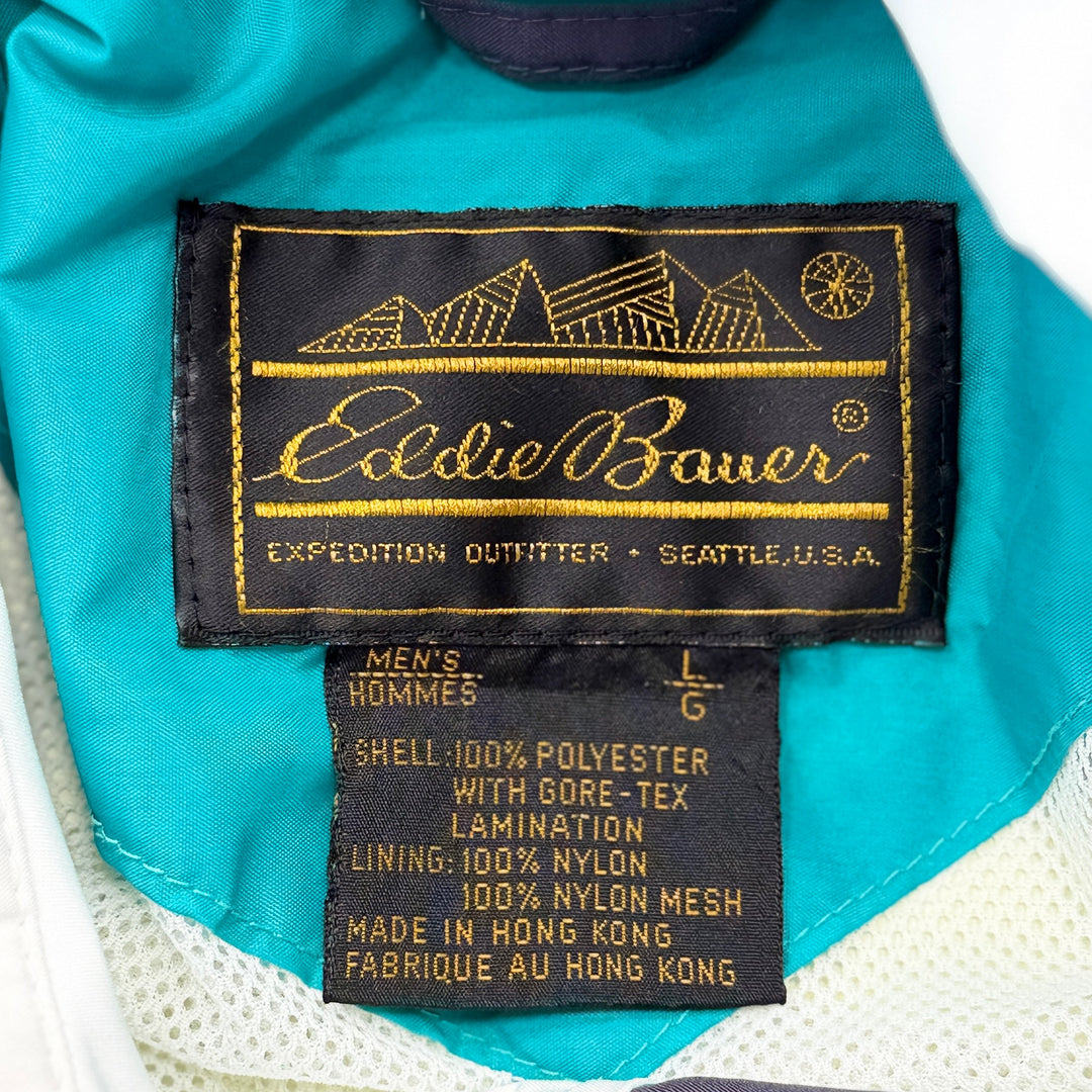 Vintage Eddie Bauer Gore-Tex Zip Up Jacket - Men's Large