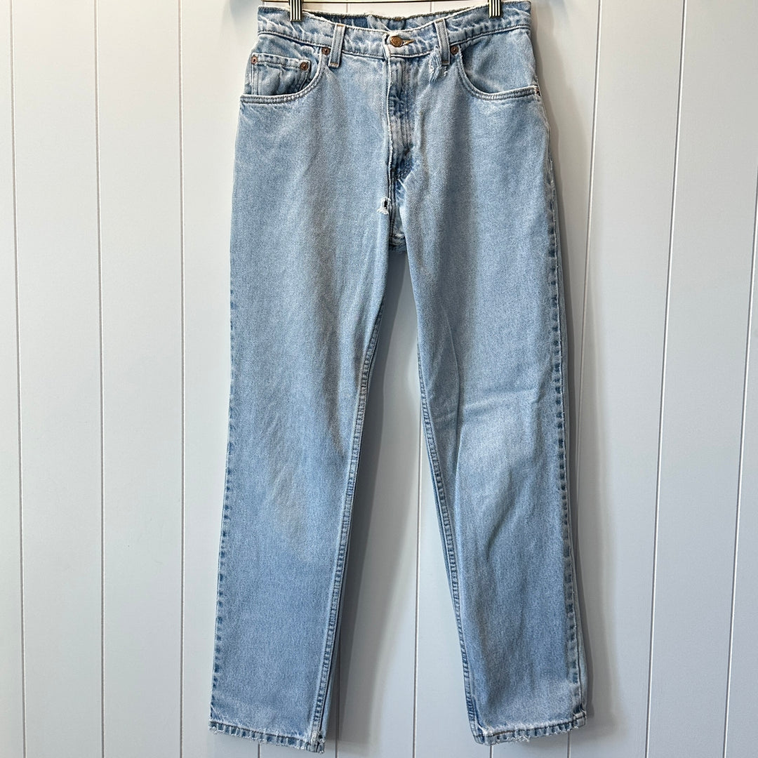Levi's Women's Size 9 Short Vintage 1996 505 Straight Leg Jeans - 28x30