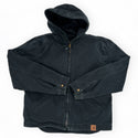 Carhartt Quilted Nylon Lined Sandstone Jacket - Large Great Lakes Reclaimed Denim