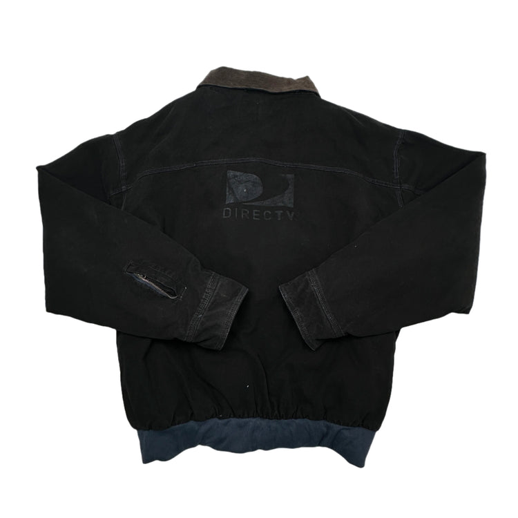 Black jacket with DirectTV logo on a white background