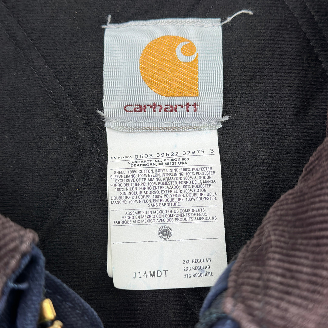 Vintage Carhartt J14 MDT Santa Fe Sandstone Duck Jacket NOS - 2XL