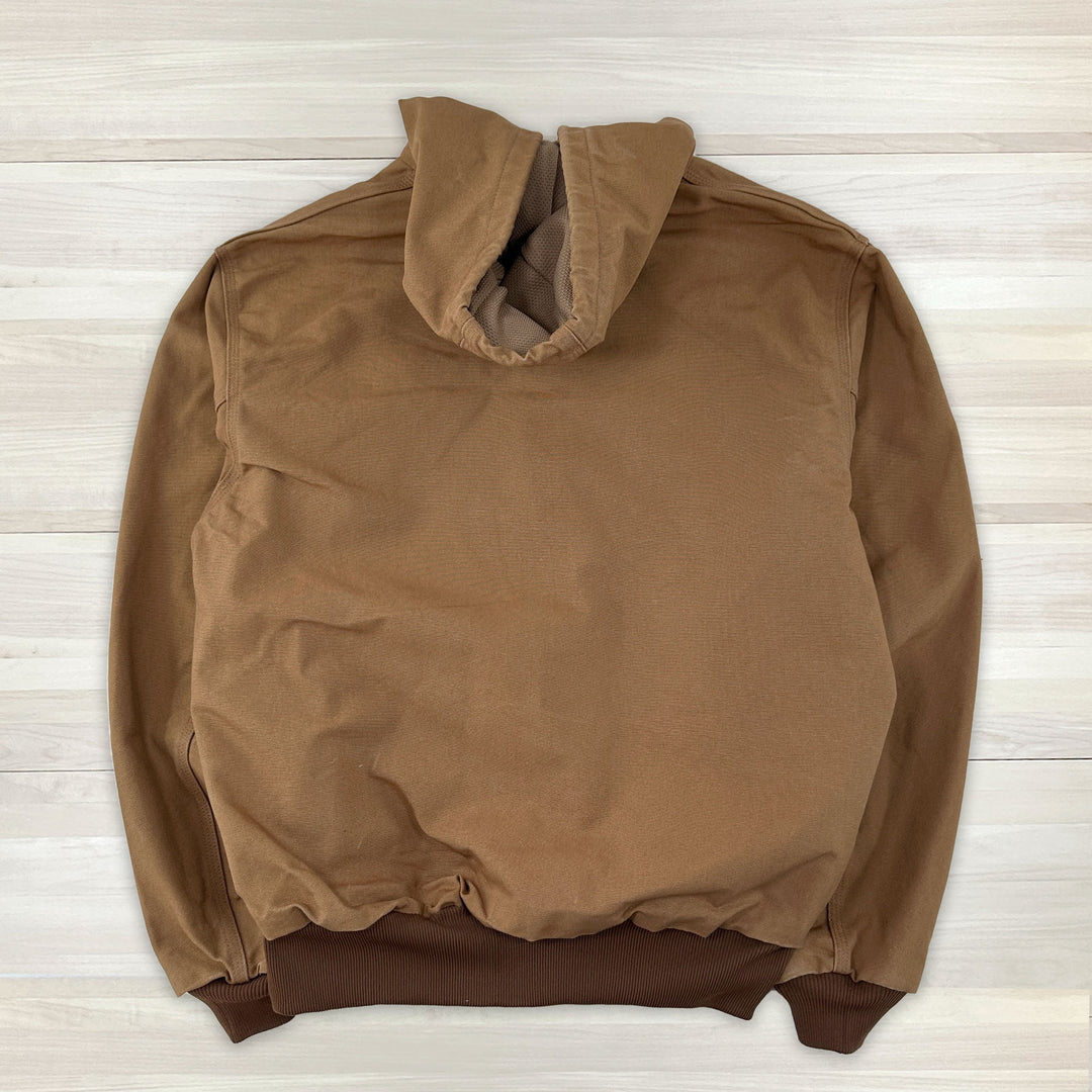 Carhartt J131 BRN Brown Active Jacket Thermal Lined NWT Large