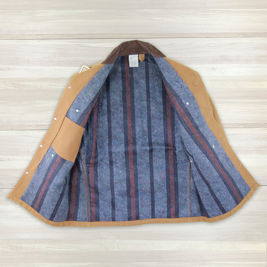 Vintage 1987 Carhartt 6BLC Firm Duck Blanket Lined Chore Coat NOS - Men's 38