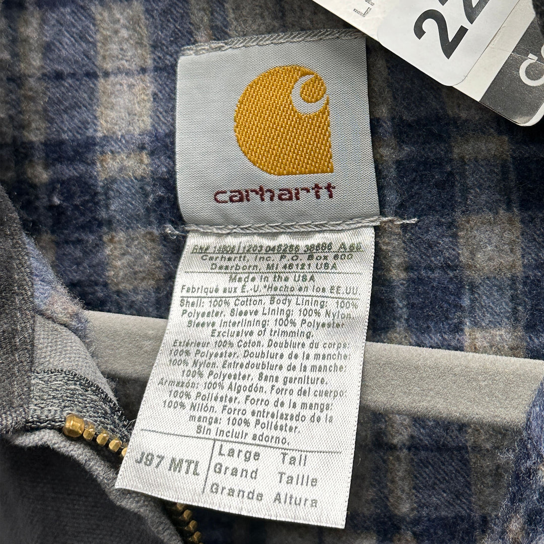 Vintage Carhartt J97 MTL Blanket Lined Detroit Jacket NWT - Large Tall