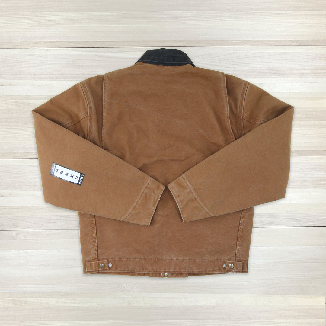 Carhartt J97 BRN Brown Blanket Lined Detroit Jacket NWT - Medium