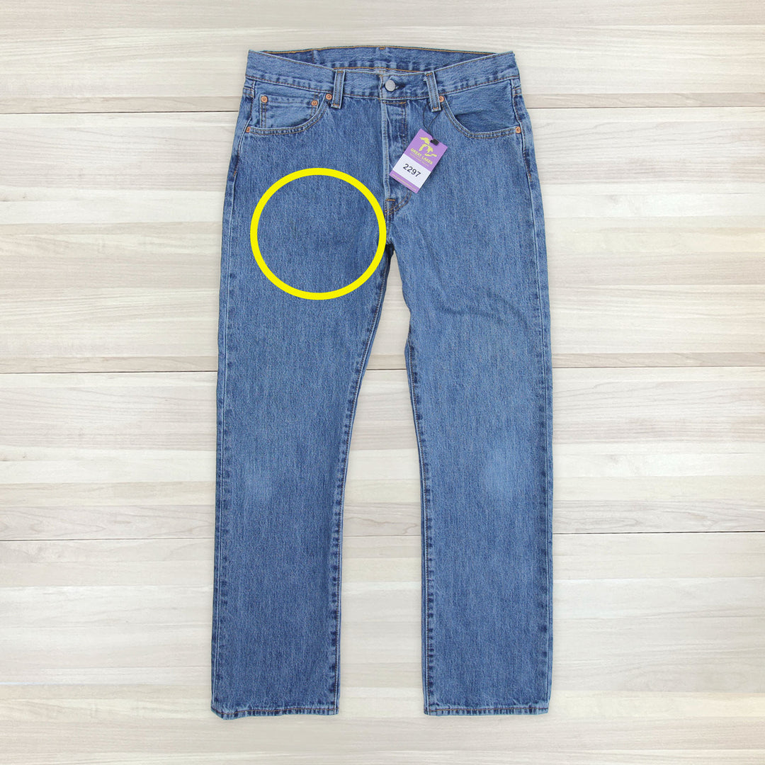 Levi's 501 Straight Leg Jeans - 34x32