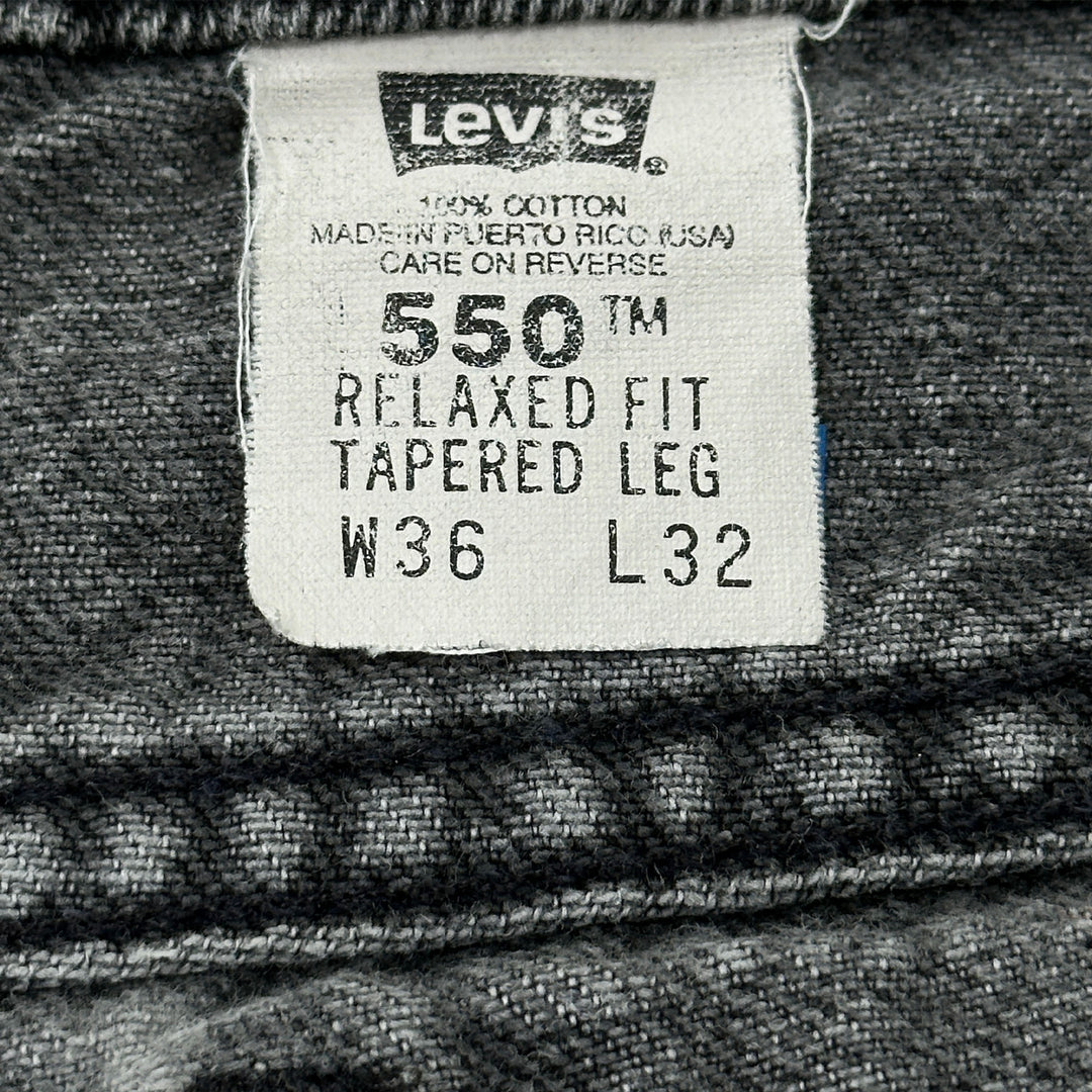 Vintage Levi's 550 Relaxed Fit - USA - Measures 35x32