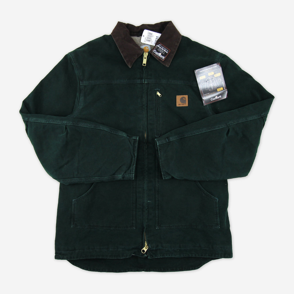 Carhartt c61 sandstone ridge coat best sale