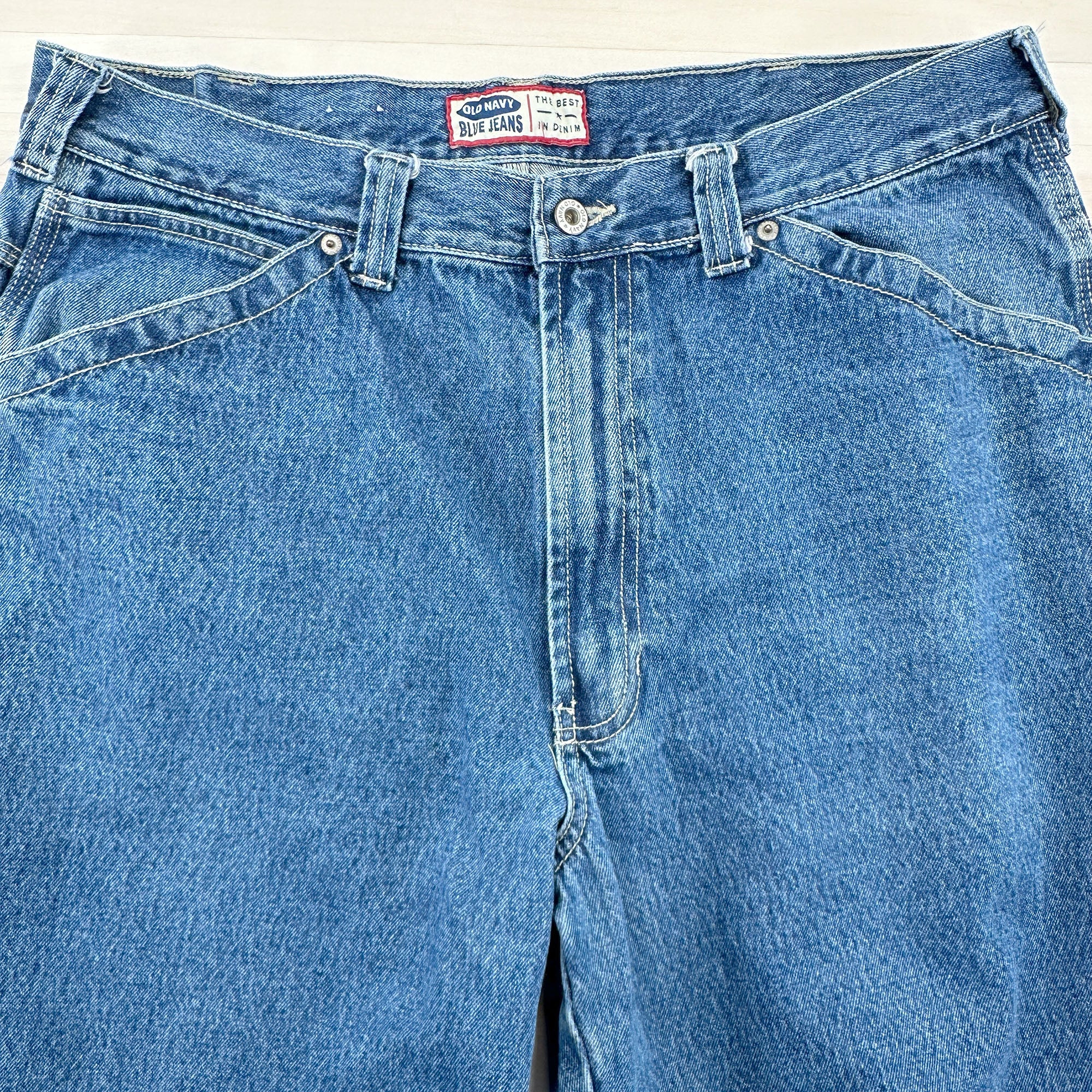 Vintage Old Navy Carpenter Jeans 36 Long (36x34) Great Lakes Reclaimed Denim