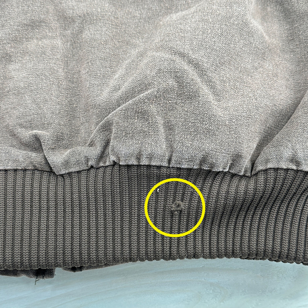 Defect - Vintage Carhartt J130 CHT Chestnut Sandstone Jacket Quilted Flannel Lined Med Tall