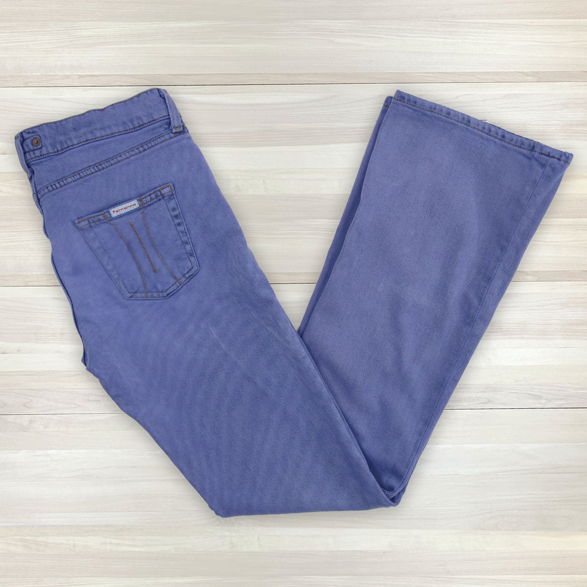 Women's Garment Dyed Fornarina Flirt Flare Jeans - 29 Waist