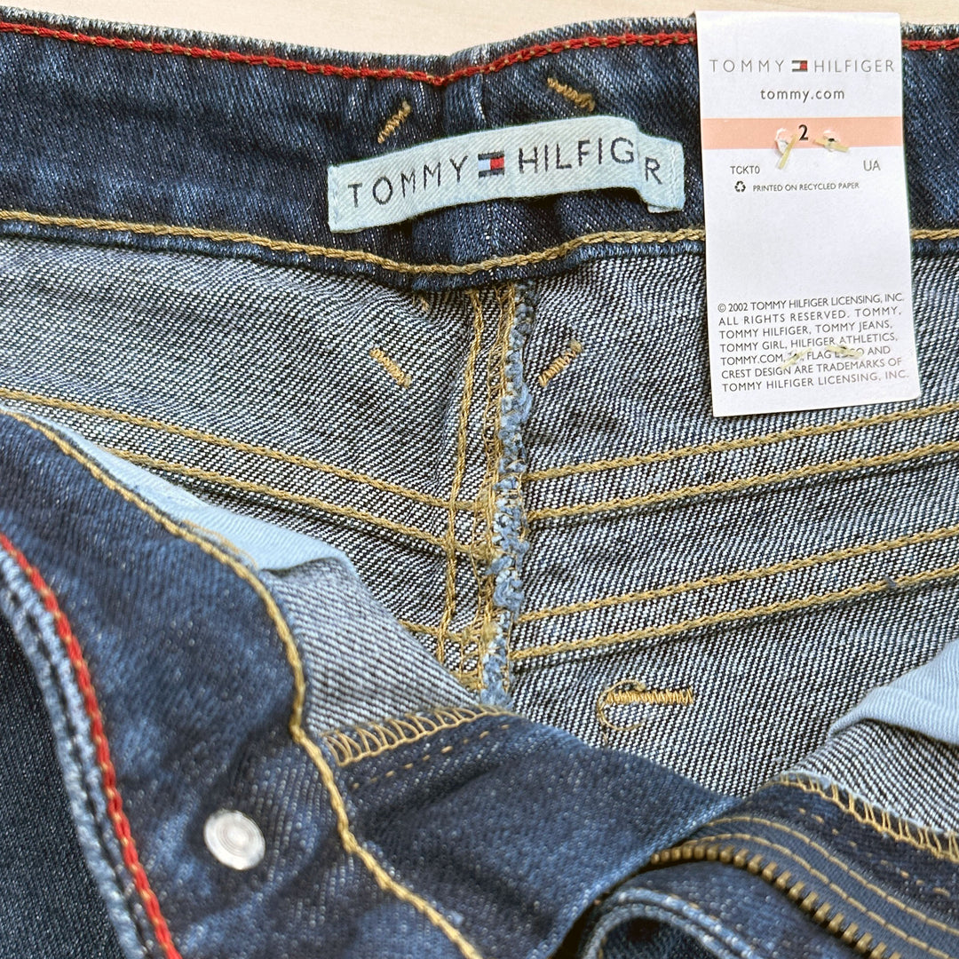 Women's Vintage Tommy Hilfiger Denim Shorts Size 2 New with Tags Great Lakes Reclaimed Denim