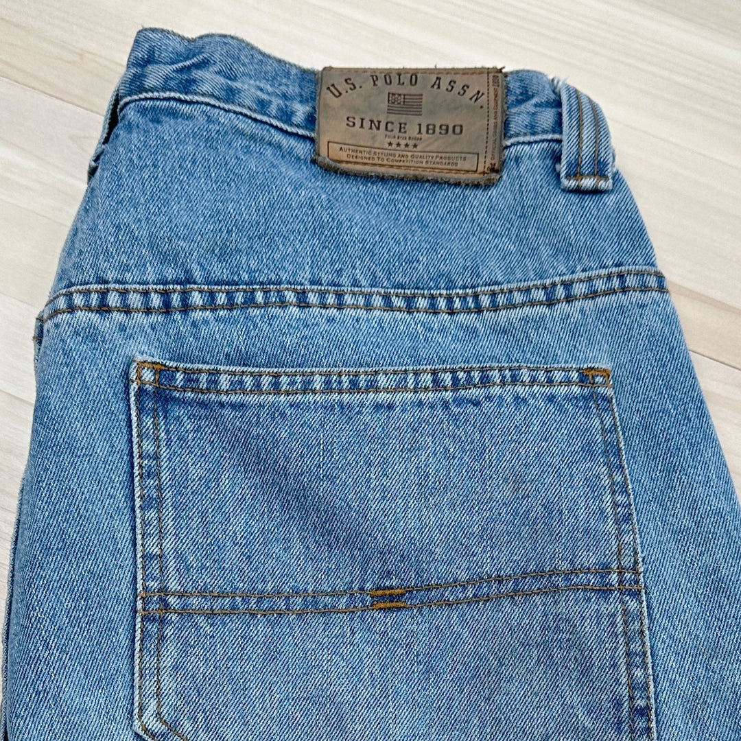 Men's Vintage Y2K US Polo Assn Baggy Carpenter Jeans - Measures 32x32