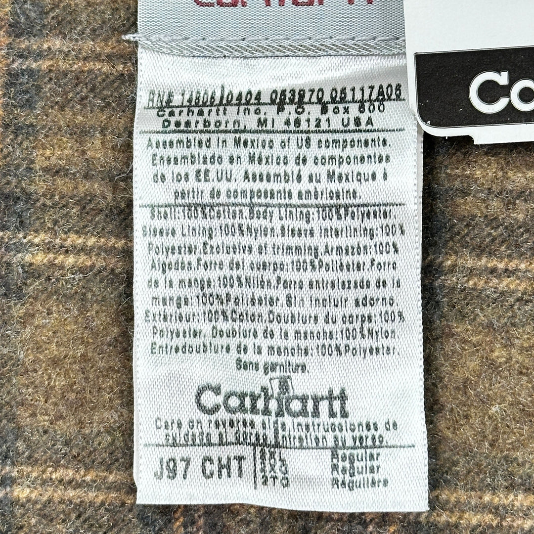 Vintage Carhartt J97 CHT (chestnut) Detroit Jacket NWT 2XL