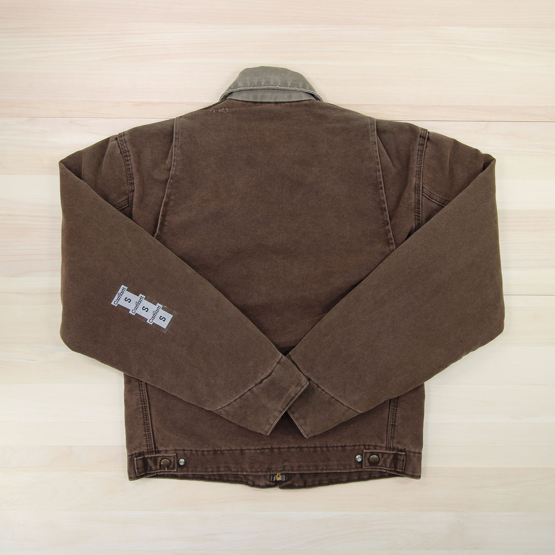 Vintage Carhartt J97 CHT Chestnut Blanket Lined Detroit Jacket NWT Damaged - Small