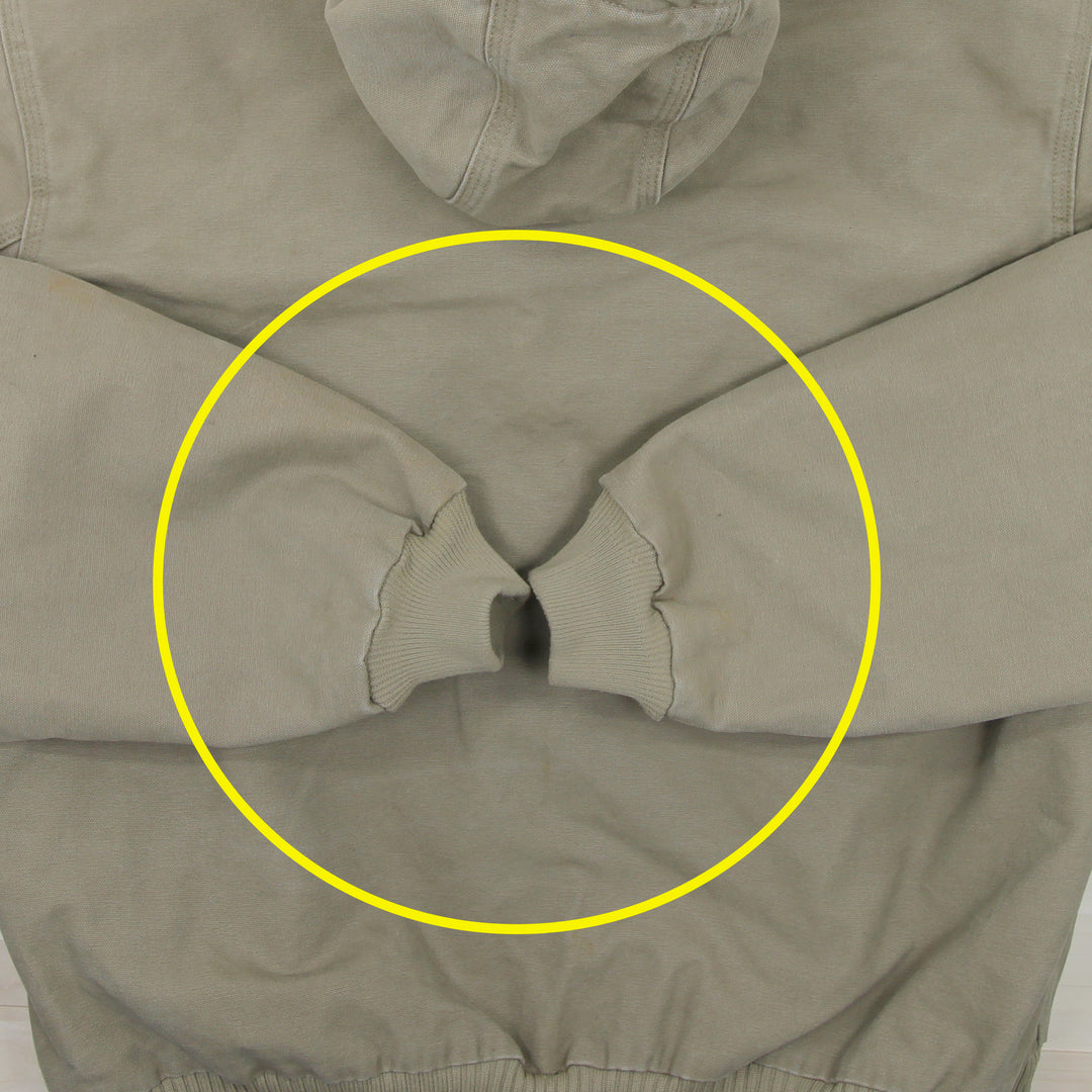 Thrashed Carhartt J130 Sandstone Active Jacket Large