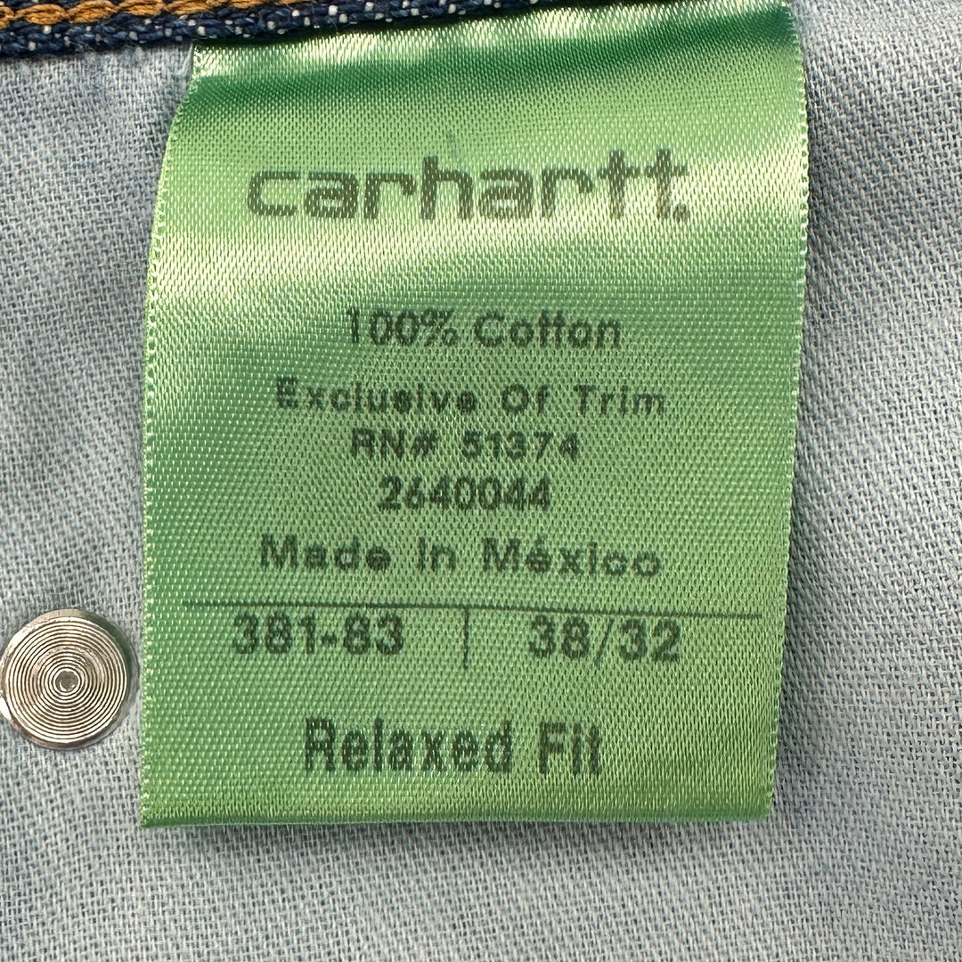 Carhartt Relaxed Fit Work Jeans 381-83 100% Cotton