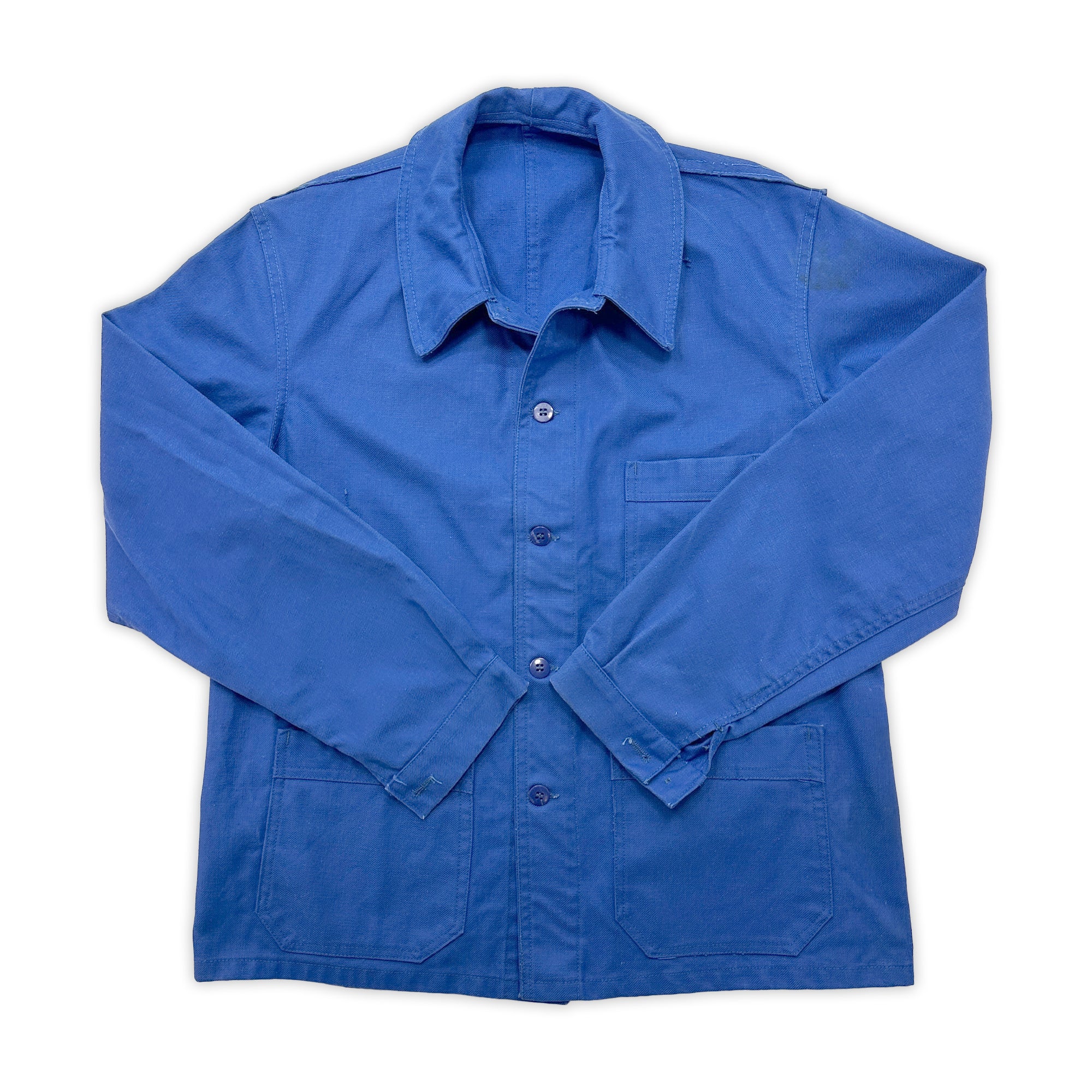 FRENCH WORK 〜40’s French Canadian Jacket 40s French Work Jacket, Vintage Bleu De Travail Workwear