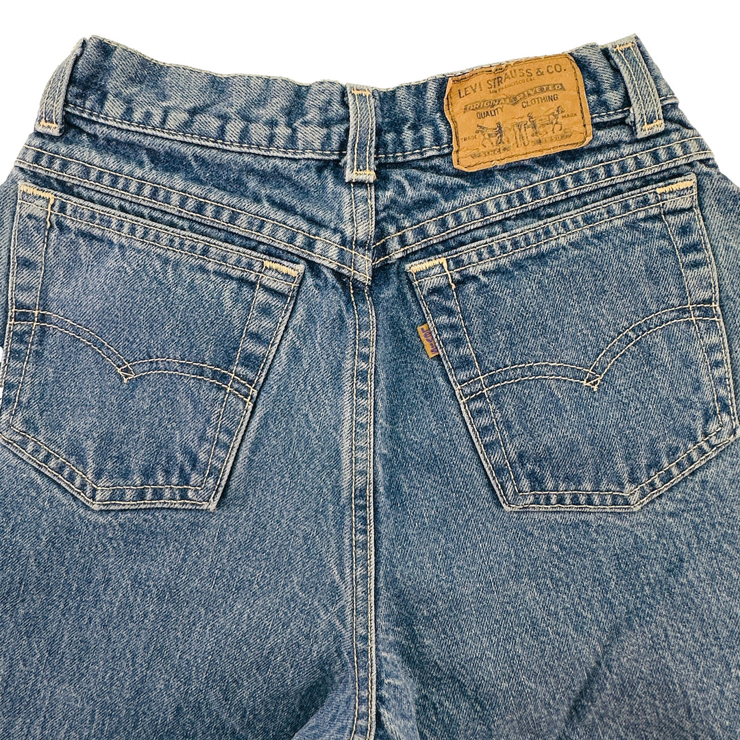 Levi's Women's 1987 Cotton 569 Tapered Jeans - USA - Size 8 (24" waist)