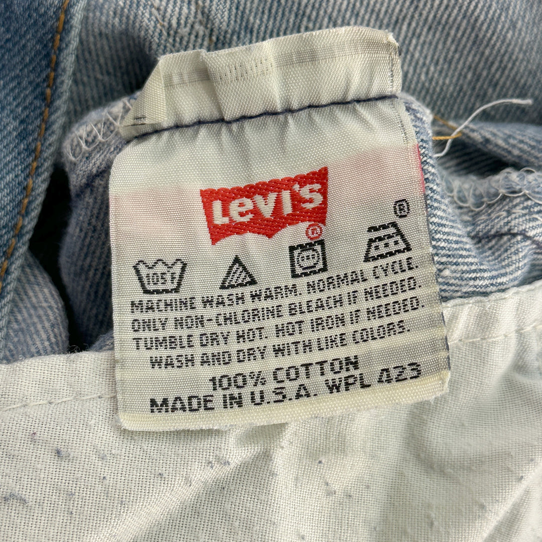 Levi's Men's Vintage 501 (501xx) Straight Leg Jeans - USA - Tagged: 40x32; Actual: 38x31