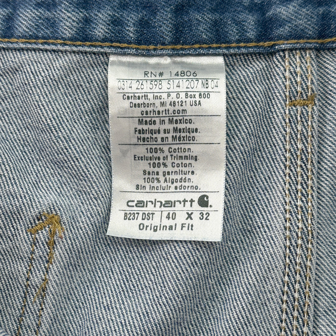 Carhartt Heavyweight Stonewashed Carpenter Jeans B237 - 40x32