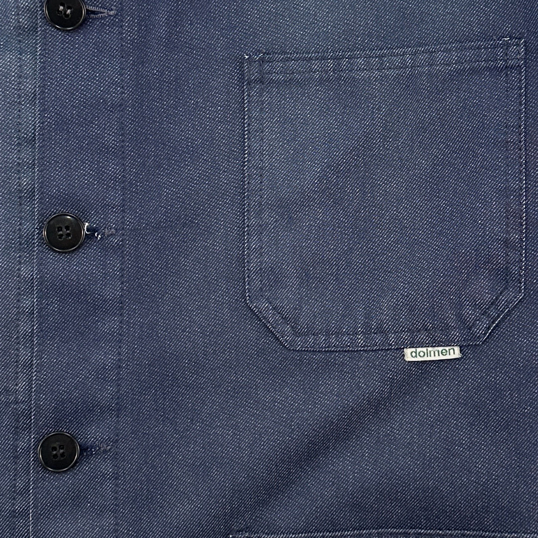 Vintage Dolmen Denim French Work Jacket - Men's XL