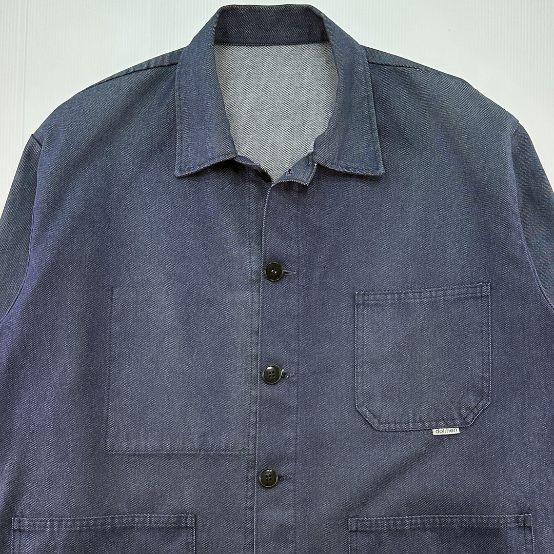 Vintage Dolmen Denim French Work Jacket - Men's XL