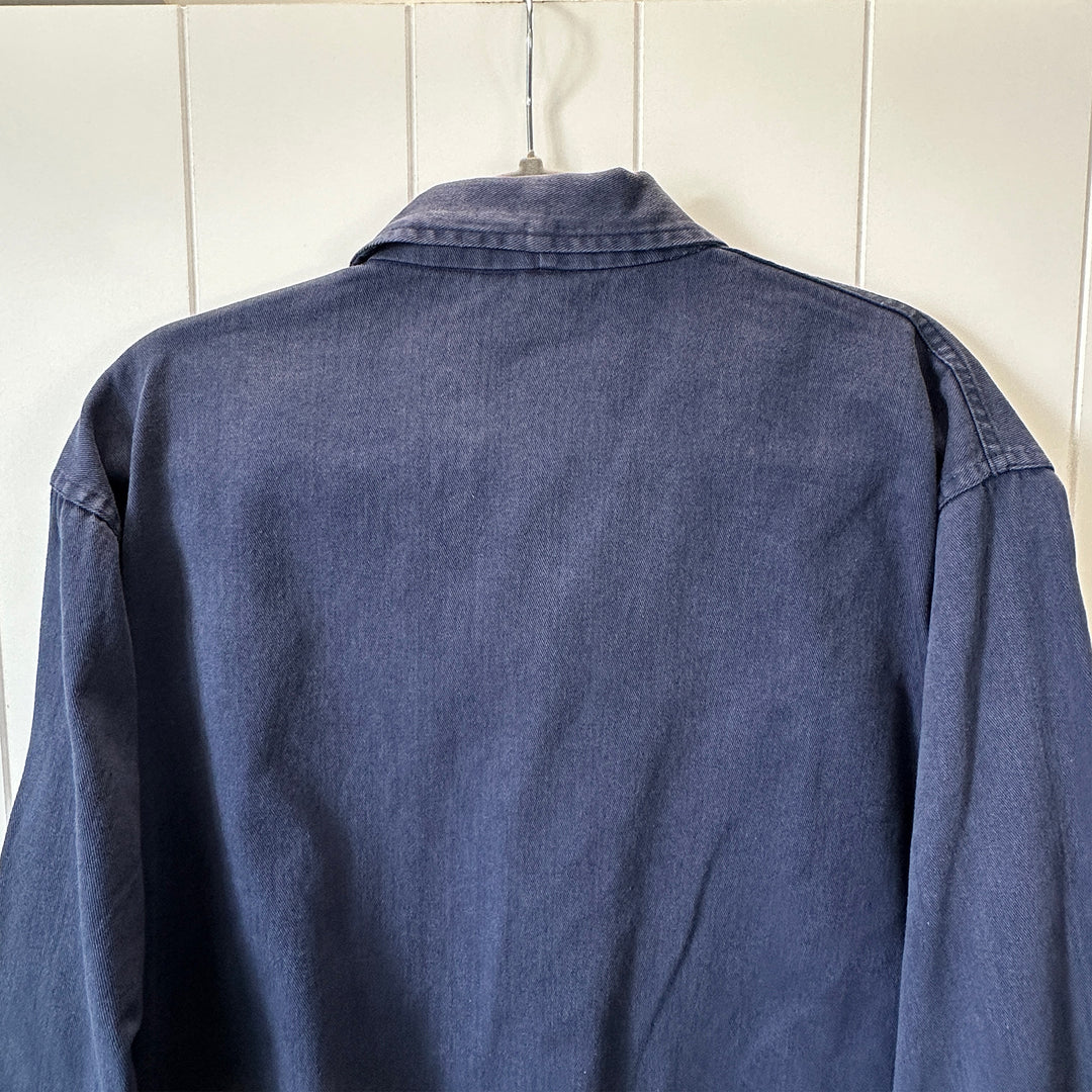 Vintage Blue Italian Work Jacket - Men's Large / Women's XL