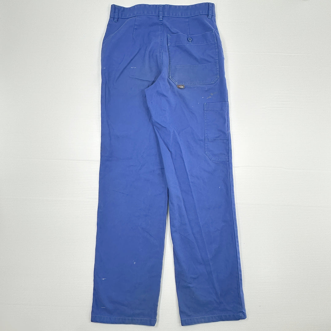 Vintage worn bleu de travail work pants 28x32