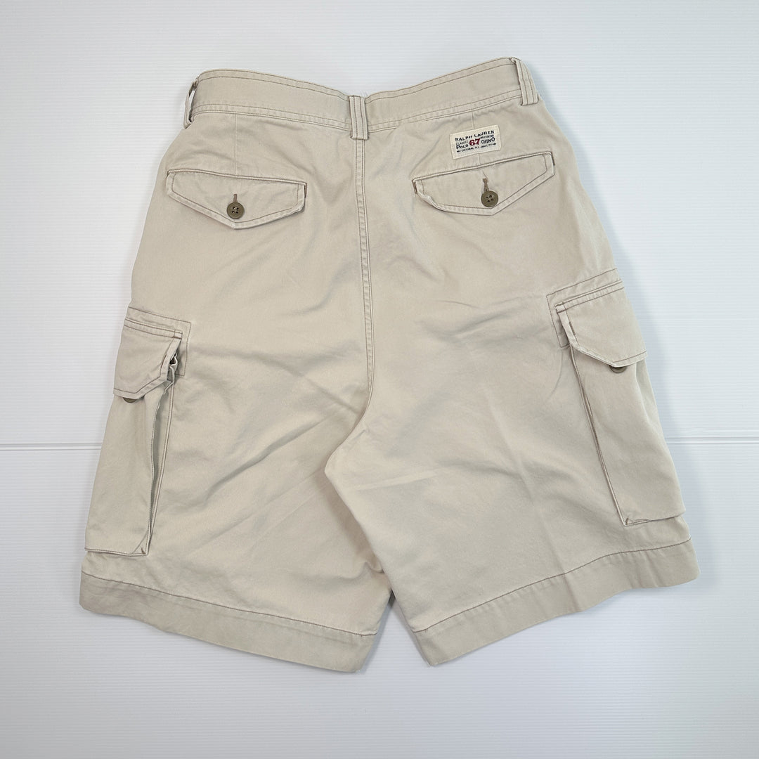 Polo Ralph Lauren Vintage Y2K Classic 67 Chino Cargo Shorts - 33