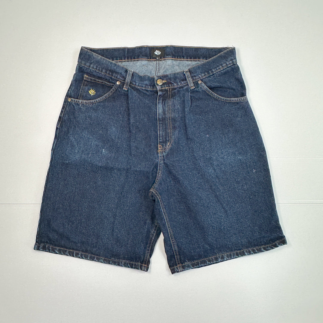 Magenta Skateboards Og Denim Shorts - Large (36" Waist)