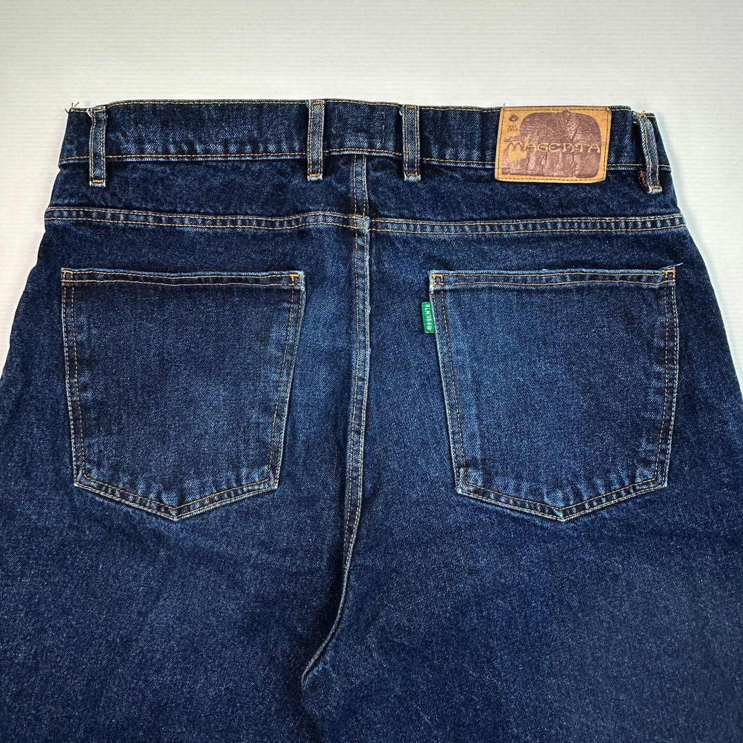 Magenta Skateboards Og Denim Shorts - Large (36" Waist)