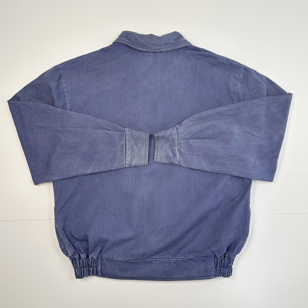 Vintage Denim Polish Mechanic Work Jacket - M/L