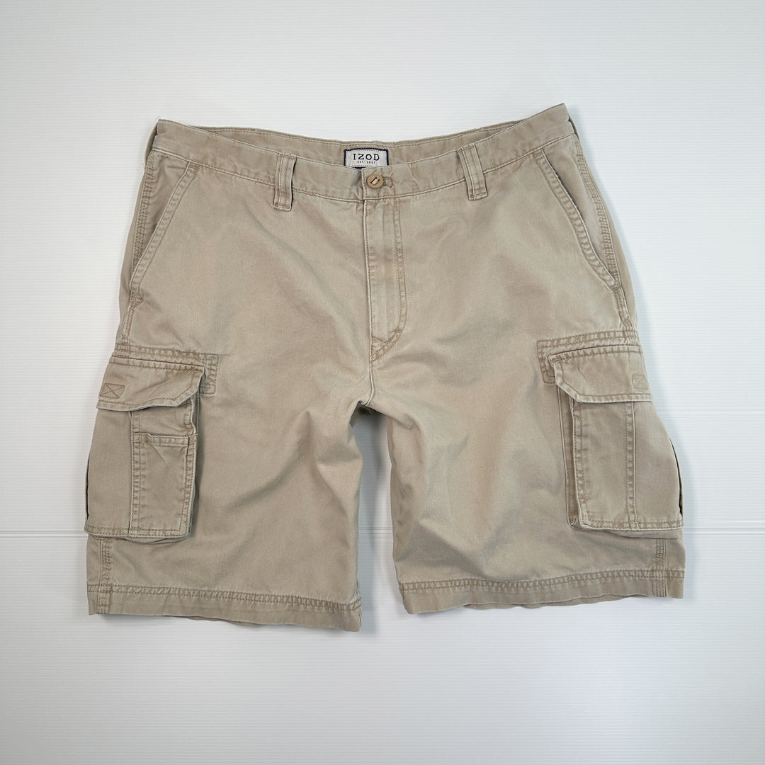 Izod Chino Cargo Shorts - Men’s 38