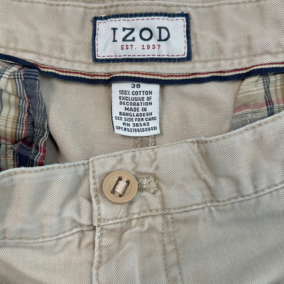 Izod Chino Cargo Shorts - Men’s 38