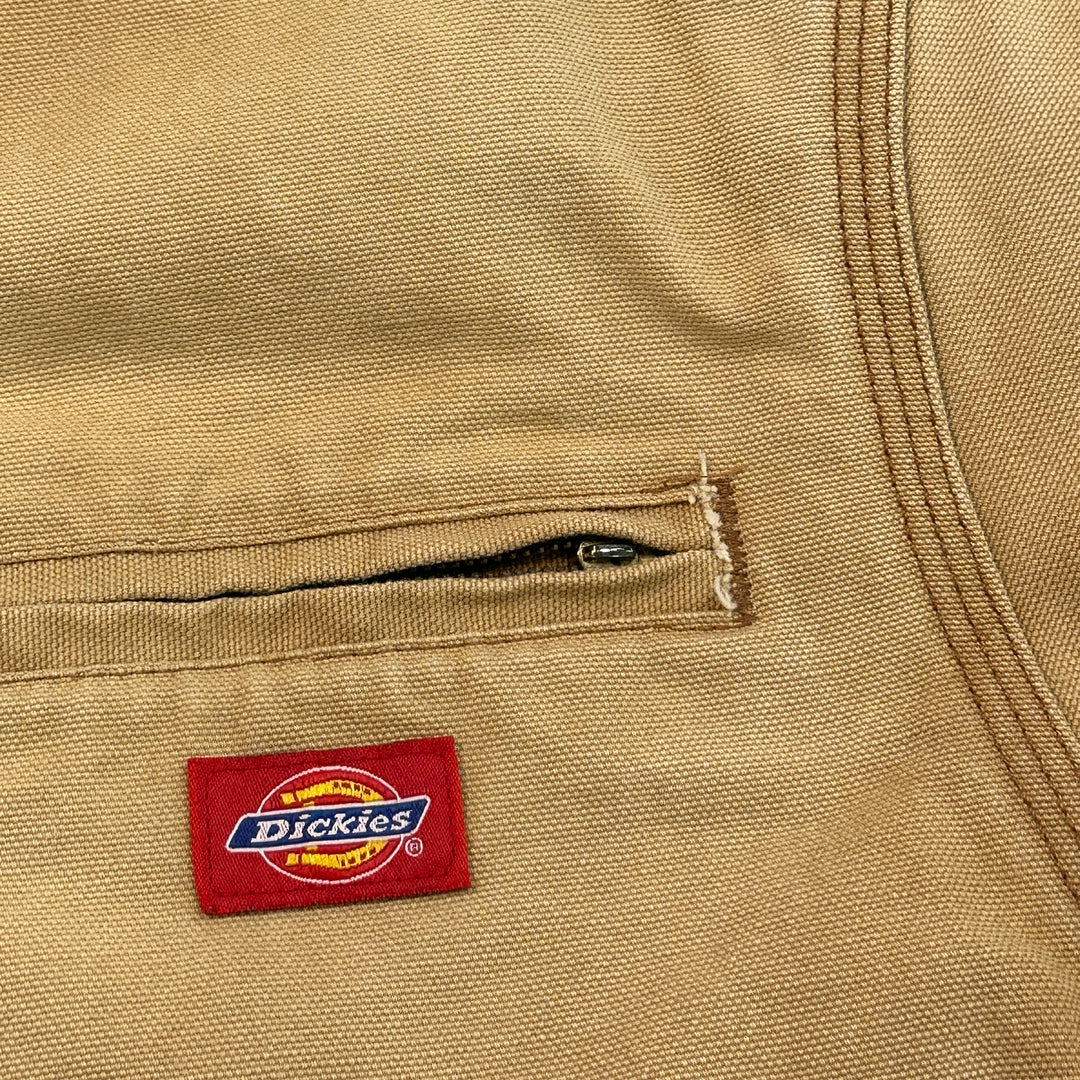 Vintage 90s Dickies Detroit Style Blanket Lined Canvas Work Jacket - Men's Large