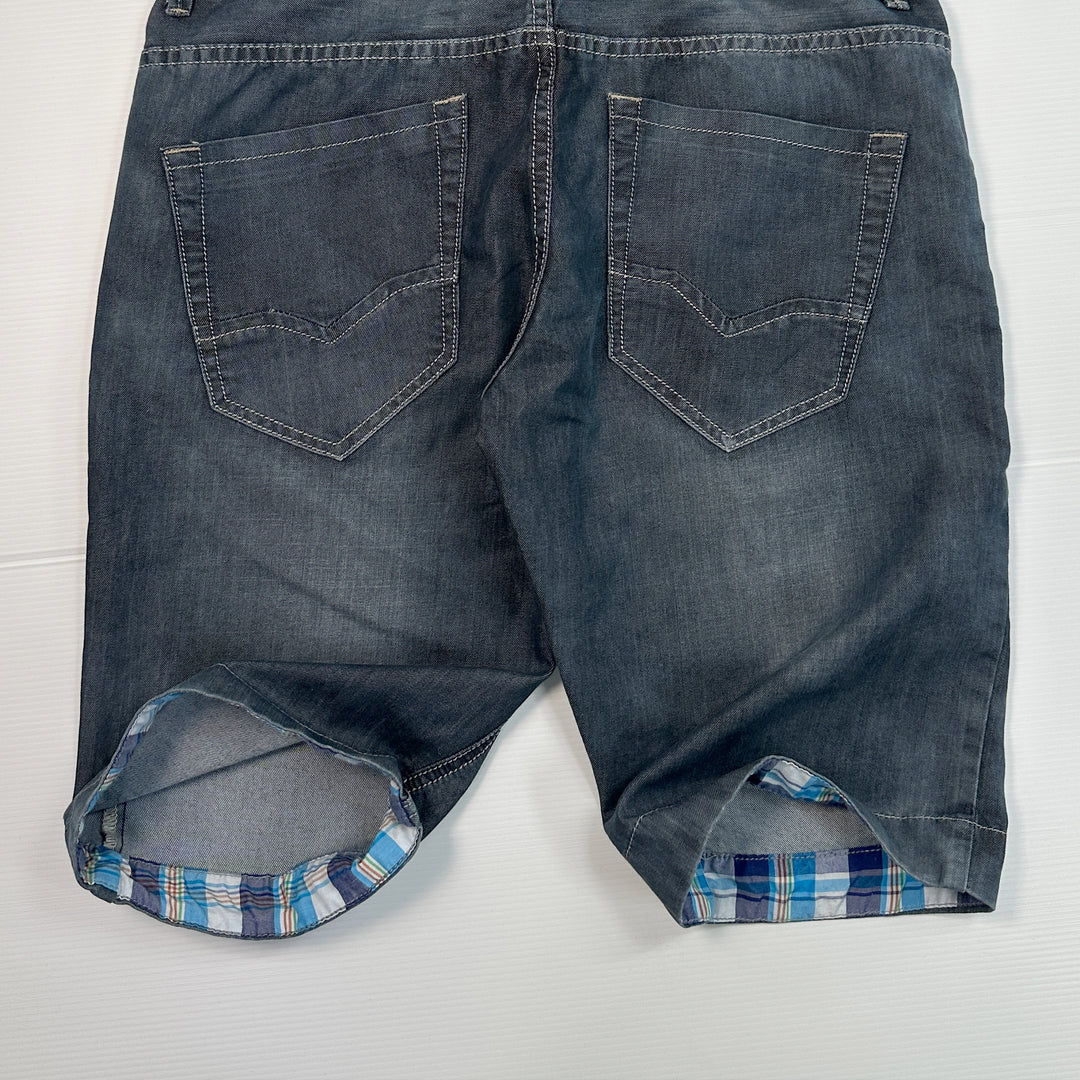 Sothtnk Jeans Women's Vintage Y2K Denim Shorts - 33x12