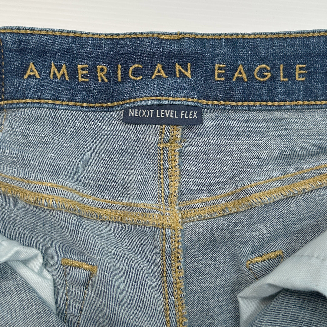 American Eagle (AE) Women's Next Level Flex Straight Leg Jeans - Size 30x34